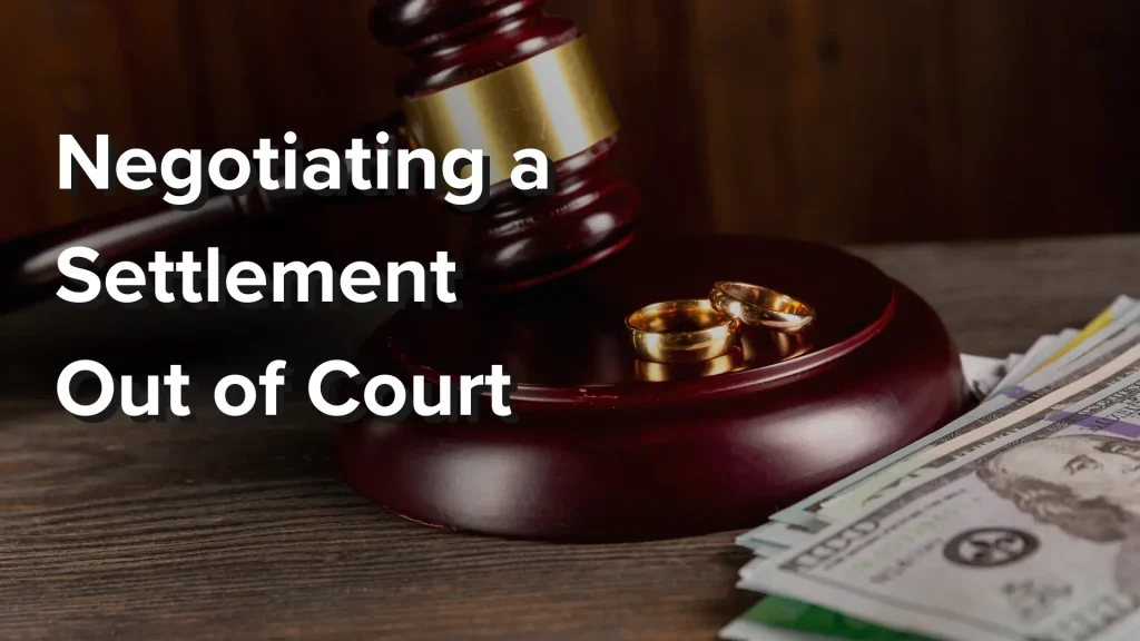Negotiating a Settlement Out of Court Image