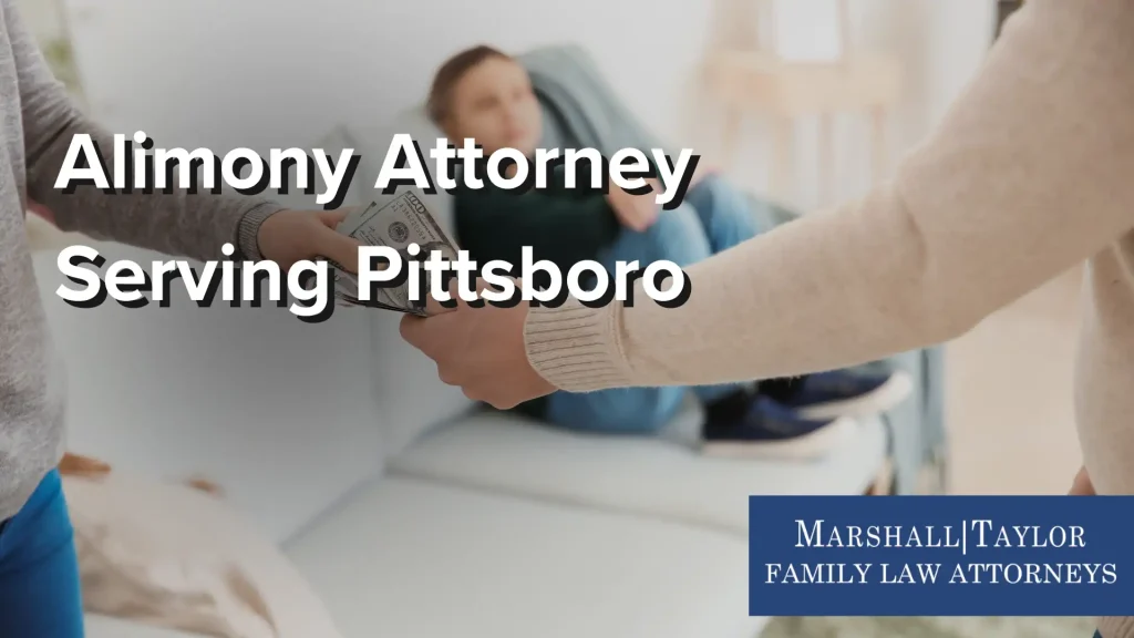 Alimony Attorney Serving Pittsboro Image