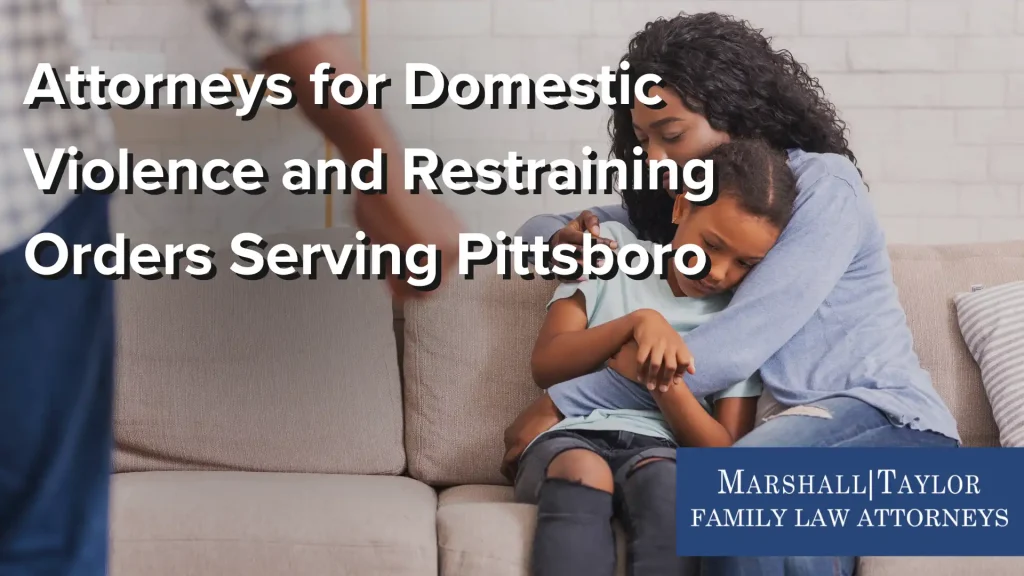 Attorneys for Domestic Violence and Restraining Orders Serving Pittsboro Image